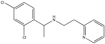 [1-(2,4-dichlorophenyl)ethyl][2-(pyridin-2-yl)ethyl]amine