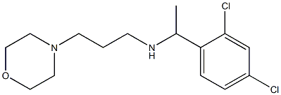 [1-(2,4-dichlorophenyl)ethyl][3-(morpholin-4-yl)propyl]amine