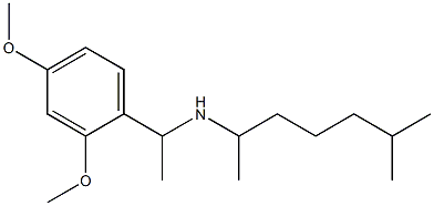 [1-(2,4-dimethoxyphenyl)ethyl](6-methylheptan-2-yl)amine
