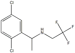 [1-(2,5-dichlorophenyl)ethyl](2,2,2-trifluoroethyl)amine Structure