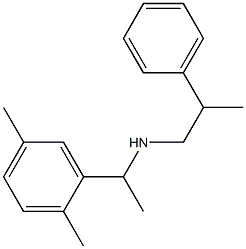  [1-(2,5-dimethylphenyl)ethyl](2-phenylpropyl)amine