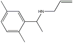 [1-(2,5-dimethylphenyl)ethyl](prop-2-en-1-yl)amine Structure