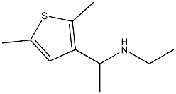 [1-(2,5-dimethylthiophen-3-yl)ethyl](ethyl)amine Structure