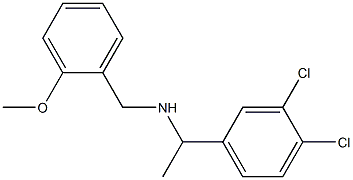 [1-(3,4-dichlorophenyl)ethyl][(2-methoxyphenyl)methyl]amine