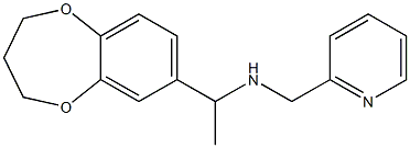 [1-(3,4-dihydro-2H-1,5-benzodioxepin-7-yl)ethyl](pyridin-2-ylmethyl)amine