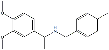  [1-(3,4-dimethoxyphenyl)ethyl][(4-methylphenyl)methyl]amine