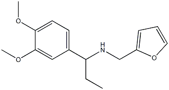 [1-(3,4-dimethoxyphenyl)propyl](furan-2-ylmethyl)amine