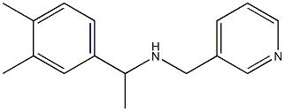 [1-(3,4-dimethylphenyl)ethyl](pyridin-3-ylmethyl)amine Structure