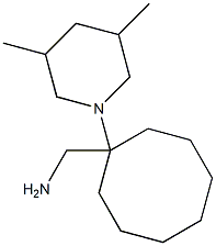 [1-(3,5-dimethylpiperidin-1-yl)cyclooctyl]methanamine
