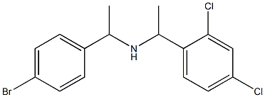  [1-(4-bromophenyl)ethyl][1-(2,4-dichlorophenyl)ethyl]amine