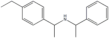 [1-(4-ethylphenyl)ethyl](1-phenylethyl)amine 结构式