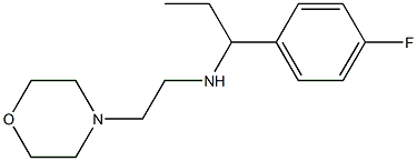 [1-(4-fluorophenyl)propyl][2-(morpholin-4-yl)ethyl]amine|