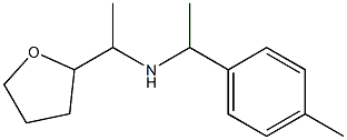 [1-(4-methylphenyl)ethyl][1-(oxolan-2-yl)ethyl]amine