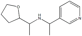 [1-(oxolan-2-yl)ethyl][1-(pyridin-3-yl)ethyl]amine Structure