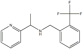 [1-(pyridin-2-yl)ethyl]({[2-(trifluoromethyl)phenyl]methyl})amine