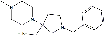 [1-benzyl-3-(4-methylpiperazin-1-yl)pyrrolidin-3-yl]methanamine