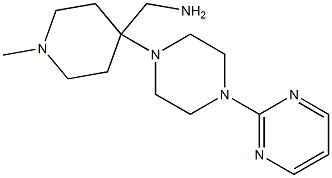 [1-methyl-4-(4-pyrimidin-2-ylpiperazin-1-yl)piperidin-4-yl]methylamine|