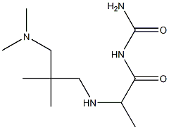 [2-({2-[(dimethylamino)methyl]-2-methylpropyl}amino)propanoyl]urea