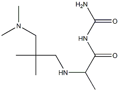 [2-({2-[(dimethylamino)methyl]-2-methylpropyl}amino)propanoyl]urea|