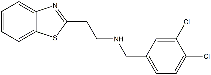 [2-(1,3-benzothiazol-2-yl)ethyl][(3,4-dichlorophenyl)methyl]amine