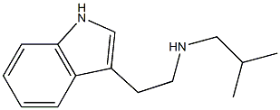 [2-(1H-indol-3-yl)ethyl](2-methylpropyl)amine 结构式