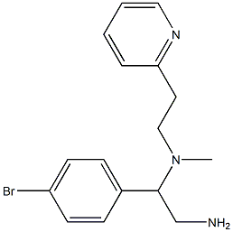 [2-amino-1-(4-bromophenyl)ethyl](methyl)[2-(pyridin-2-yl)ethyl]amine