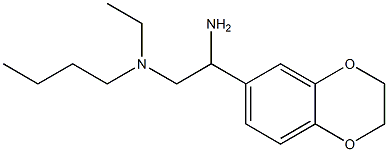 [2-amino-2-(2,3-dihydro-1,4-benzodioxin-6-yl)ethyl](butyl)ethylamine