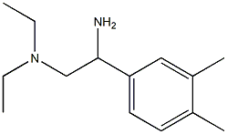 [2-amino-2-(3,4-dimethylphenyl)ethyl]diethylamine Struktur