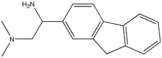 [2-amino-2-(9H-fluoren-2-yl)ethyl]dimethylamine Structure