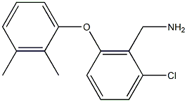 [2-chloro-6-(2,3-dimethylphenoxy)phenyl]methanamine 化学構造式