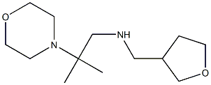 [2-methyl-2-(morpholin-4-yl)propyl](oxolan-3-ylmethyl)amine Structure