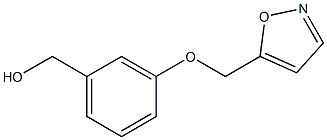 [3-(1,2-oxazol-5-ylmethoxy)phenyl]methanol Structure