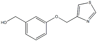 [3-(1,3-thiazol-4-ylmethoxy)phenyl]methanol Structure