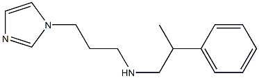 [3-(1H-imidazol-1-yl)propyl](2-phenylpropyl)amine Struktur