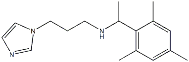  [3-(1H-imidazol-1-yl)propyl][1-(2,4,6-trimethylphenyl)ethyl]amine