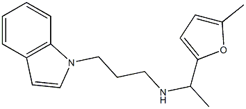  [3-(1H-indol-1-yl)propyl][1-(5-methylfuran-2-yl)ethyl]amine