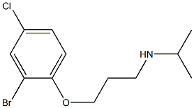 [3-(2-bromo-4-chlorophenoxy)propyl](propan-2-yl)amine