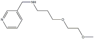 [3-(2-methoxyethoxy)propyl](pyridin-3-ylmethyl)amine Structure