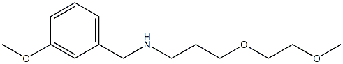 [3-(2-methoxyethoxy)propyl][(3-methoxyphenyl)methyl]amine|