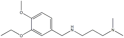 [3-(dimethylamino)propyl][(3-ethoxy-4-methoxyphenyl)methyl]amine