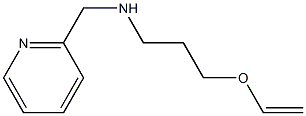 [3-(ethenyloxy)propyl](pyridin-2-ylmethyl)amine Struktur