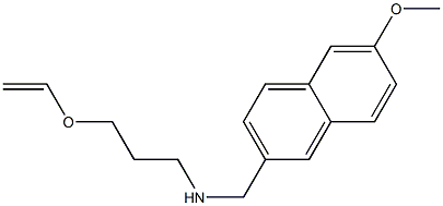 [3-(ethenyloxy)propyl][(6-methoxynaphthalen-2-yl)methyl]amine Struktur