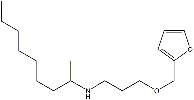 [3-(furan-2-ylmethoxy)propyl](nonan-2-yl)amine,,结构式