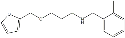 [3-(furan-2-ylmethoxy)propyl][(2-methylphenyl)methyl]amine