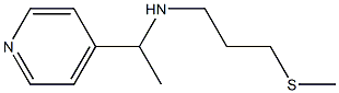 [3-(methylsulfanyl)propyl][1-(pyridin-4-yl)ethyl]amine