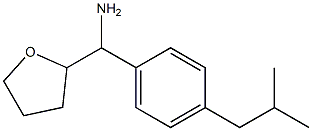 [4-(2-methylpropyl)phenyl](oxolan-2-yl)methanamine|