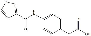 [4-(3-furoylamino)phenyl]acetic acid|