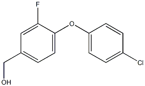  [4-(4-chlorophenoxy)-3-fluorophenyl]methanol