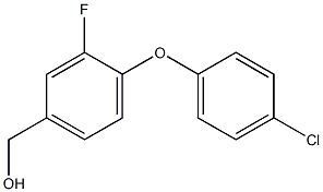 [4-(4-chlorophenoxy)-3-fluorophenyl]methanol