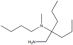 [4-(aminomethyl)heptan-4-yl](butyl)methylamine 化学構造式